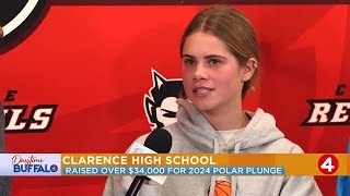 Daytime Buffalo: Clarence High School students raising money for Special Olympics Polar Plunge