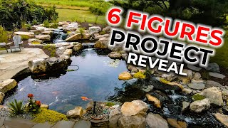 How does a 6 FIGURE Pond Look after a few MONTHS?! | NEGATIVE EDGE REVEAL