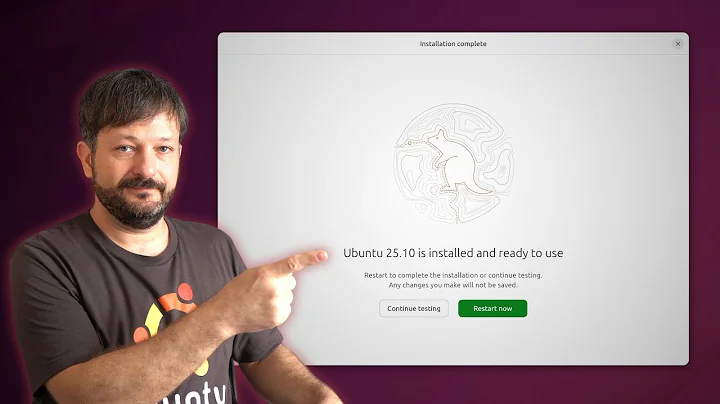 Ubuntu 25.10 Setup — From Download to Desktop