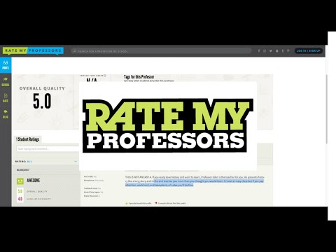 The smartest way to use RATE MY PROFESSORS.com