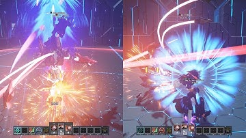 [PSO2:NGS] knuckles bujin run (0:57) + counters-only (1:40)