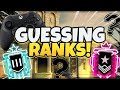 CONSOLE CHAMPIONS GUESS RANKS IN RAINBOW SIX SIEGE