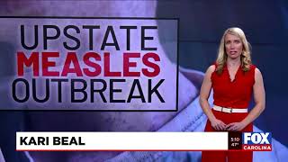 FOXCarolina Covers the Measles Outbreak Featuring Any Lab Test Now Greenville SC