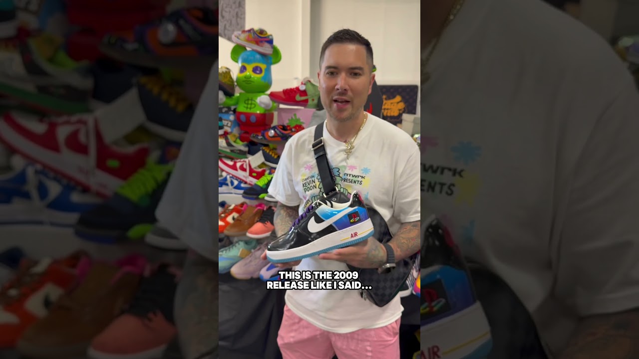 $12,000 for Playstation Air Force 1’s…  are they worth it?? 🎮 🤔