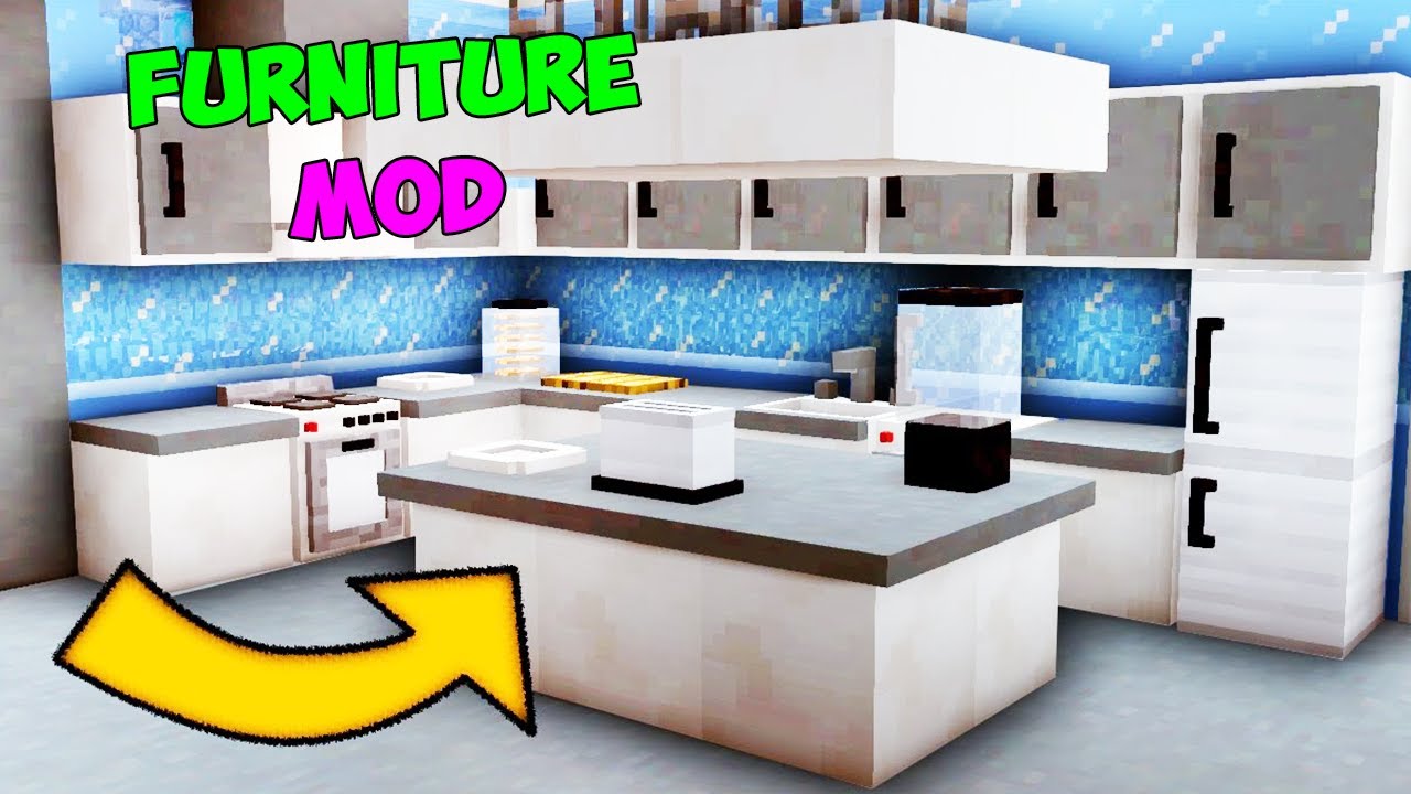 EPIC FURNITURE MOD IN MINECRAFT FREE DOWNLOAD🔥🤯 NEW FURNITURE ITEMS IN