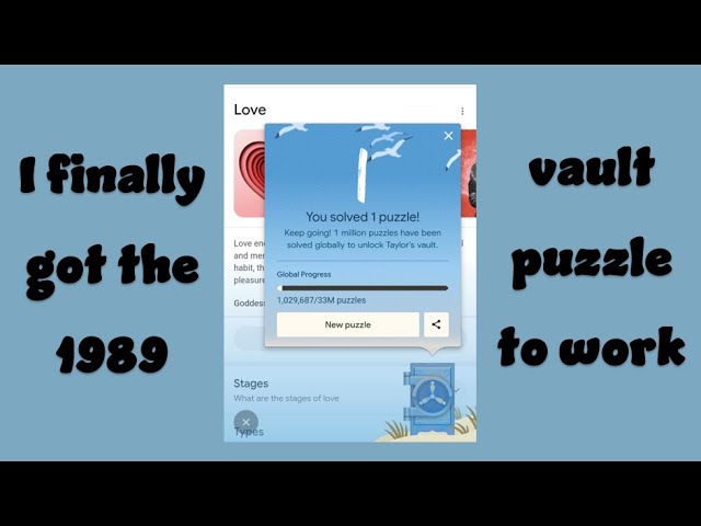 Taylor Swift Puzzle, How to Play 1989 From the Vault Google Game –  StyleCaster