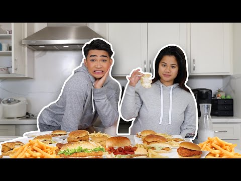 Fast Food Challenge with my Sister LOL