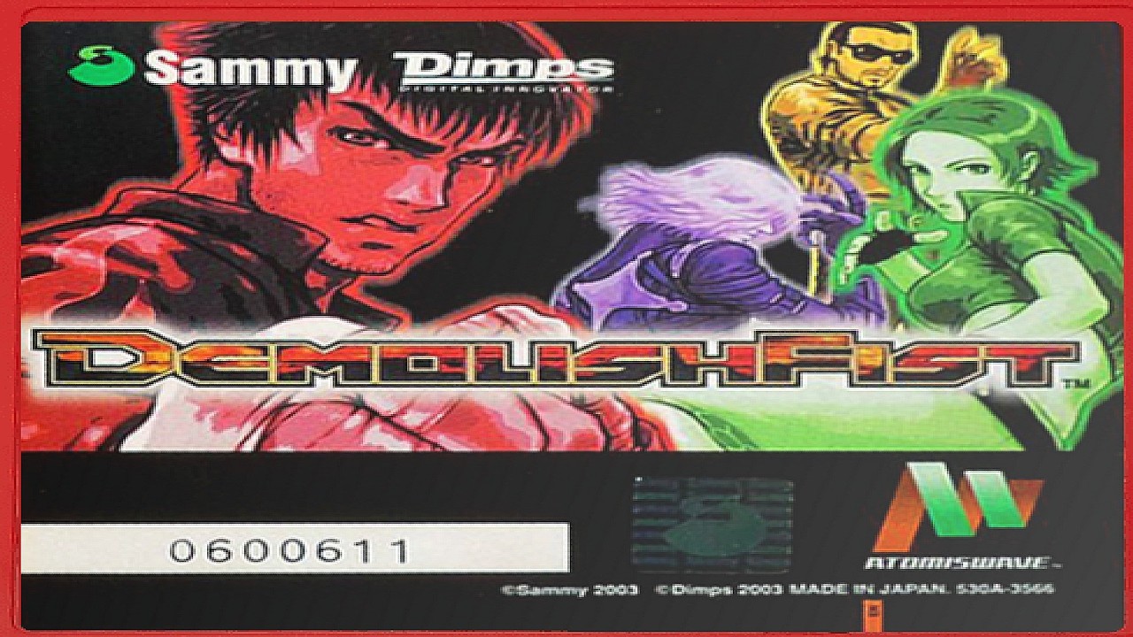 Demolish Fist // 2003 Sammy Atomiswave Arcade Version // Full Game