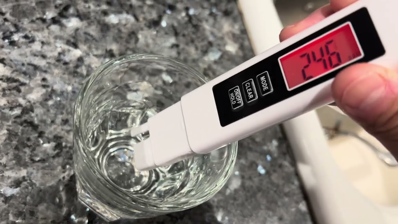 Абсолютно новый цифровой тестер воды TDS Meter 4 в 1 2025 года
