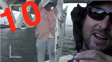 10 Second Fishing Show BIG BARRACUDA with Captain Jeff