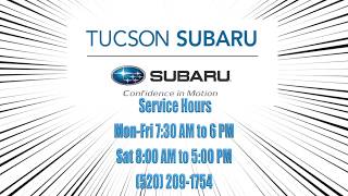 Tucson Subaru Loaner Service Video