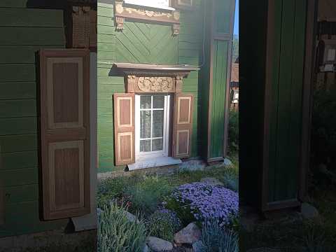 Старинный дом которому 155 лет в живописной деревне #деревня #старина