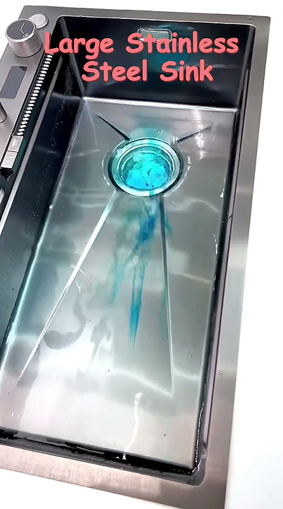 Do you need this high quality stainless steel kitchen sink?#stainlesssteelsink #usa #sinkclean#sinks