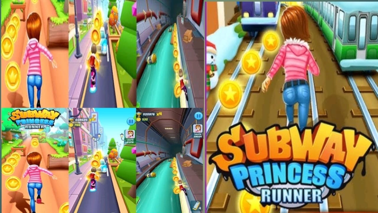 Subway Princess Runner live video Game:Princess Run Game 2025| vivo ...