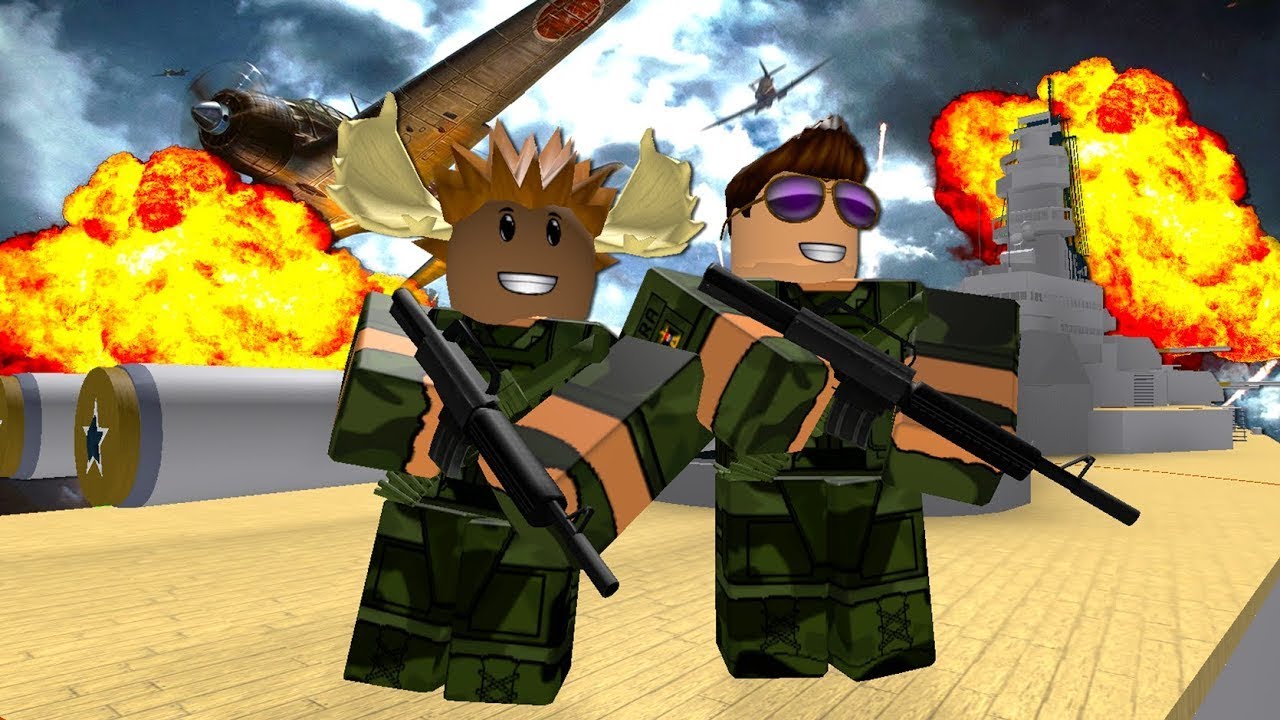 I KRIG med DME (på kæmpe skib)! - Roblox Naval Warfare Dansk med @DenMandigeElg