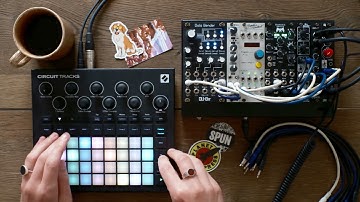 Ambient House Hardware Jam w/ Novation Circuit Tracks & Modular Synth