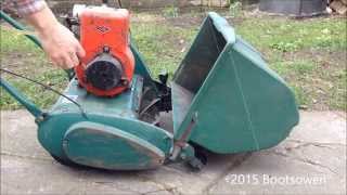 Qualcast Suffolk Punch 35dl First Start After Winter And First Cut 