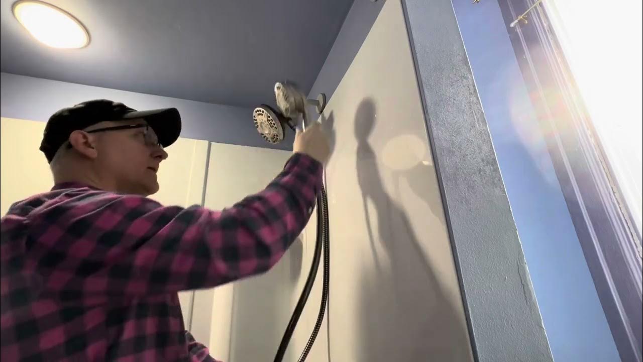 How to install WaterPik power pulse double shower head YouTube