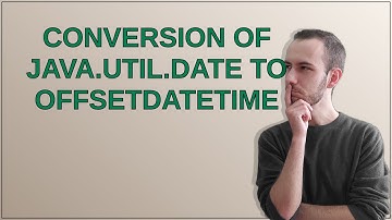 Conversion of java.util.Date to OffsetDateTime