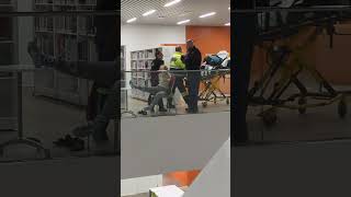 Halifax Police arrest in Halifax Public Library