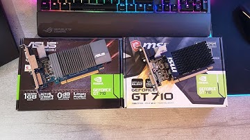 GT 710 GDDR5 vs GT 710 DDR3 - Test in 5 Games