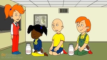 Caillou Has A Temper Tantrum In Class/Grounded