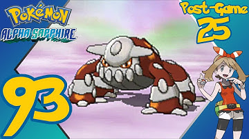 Pokémon Alpha Sapphire - E93 (Post-Game 25) - Catching Heatran - Gameplay Walkthrough