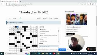LA Times Crossword: Thursday - June 30, 2022