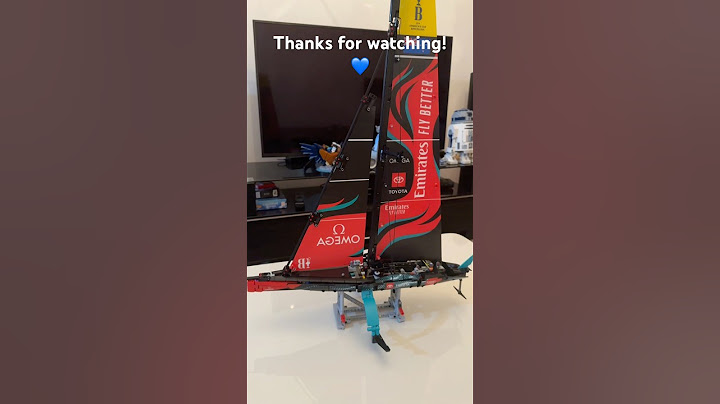 LEGO Technic 42174 Emirates Team New Zealand AC75. Part 16. #lego #legosets #legotechnic