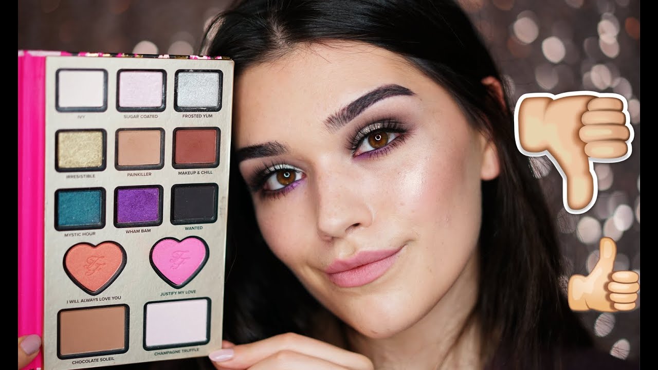 TooFaced x NikkieTutorials palette Review and tutorial