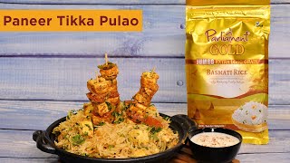 Paneer Tikka Pulao | рдкрдиреАрд░ рдЯрд┐рдХреНрдХрд╛ рдкреБрд▓рд╛рд╡ | Chef Harpal Singh X @riceparliament