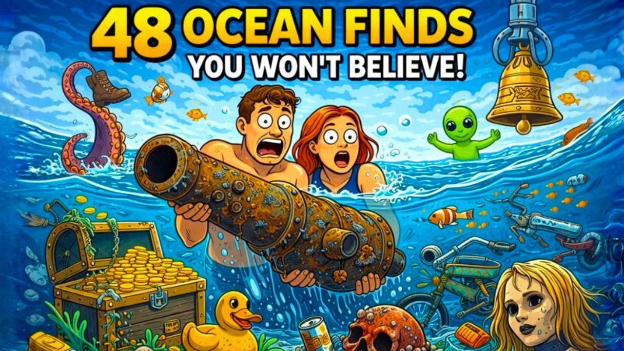 48 самых глупых вещей, когда-либо выловленных из океана