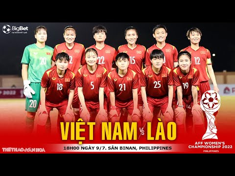 Video BÓNG ĐÁ NỮ ĐÔNG NAM Á 2022 | Nữ Việt Nam vs Lào (18h00... - youtube