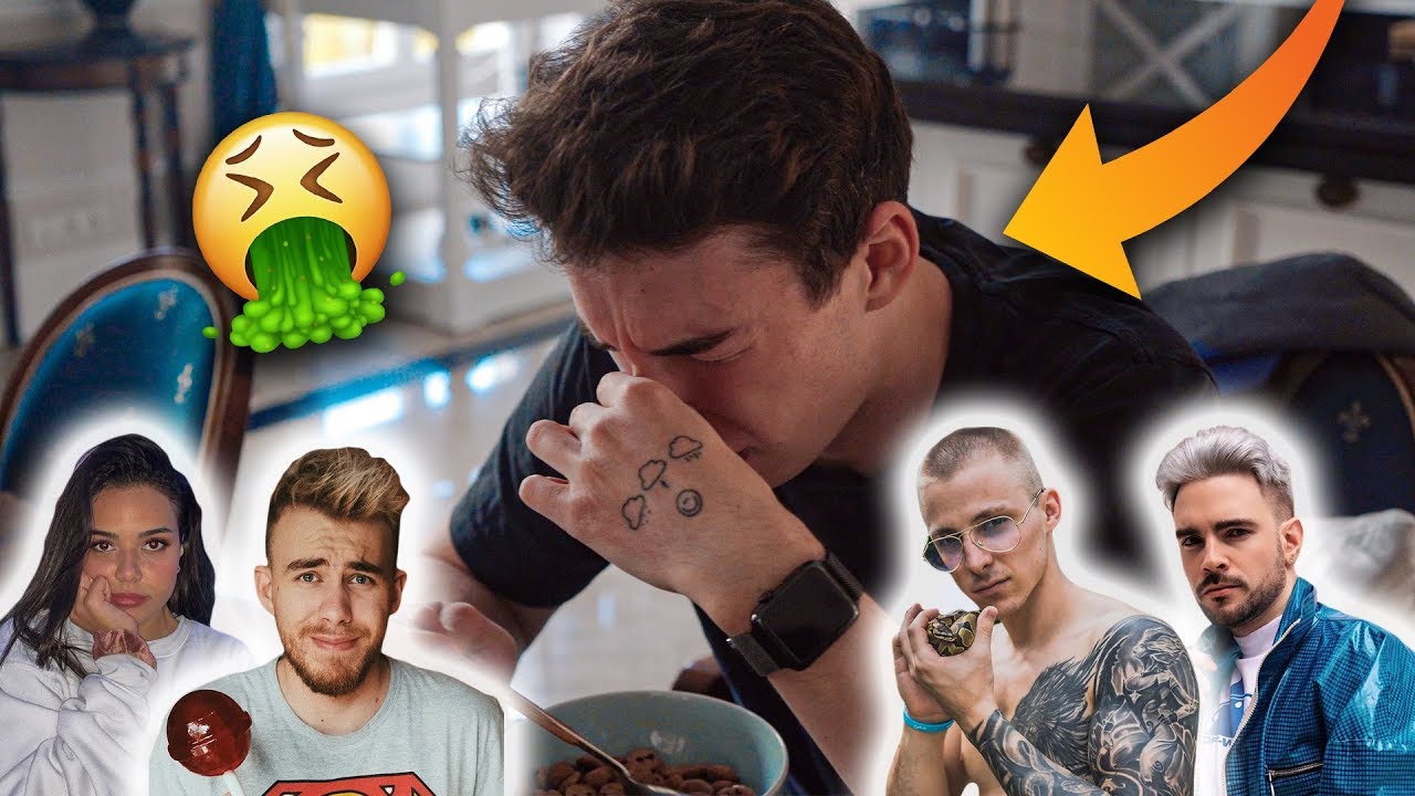 YouTuberzy Decydują Co Jem Przez 24 GODZINY! studio