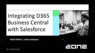 Integrating D365 Business Central with Salesforce Webinar Recording