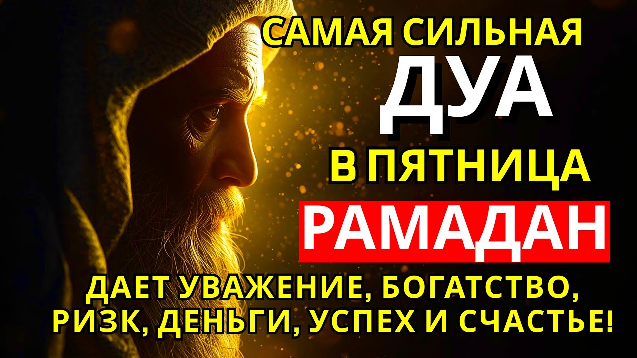 САМАЯ СИЛЬНАЯ Дуа в пятницу Рамадан Все желания сбываются! #дуа 🤲🏻
