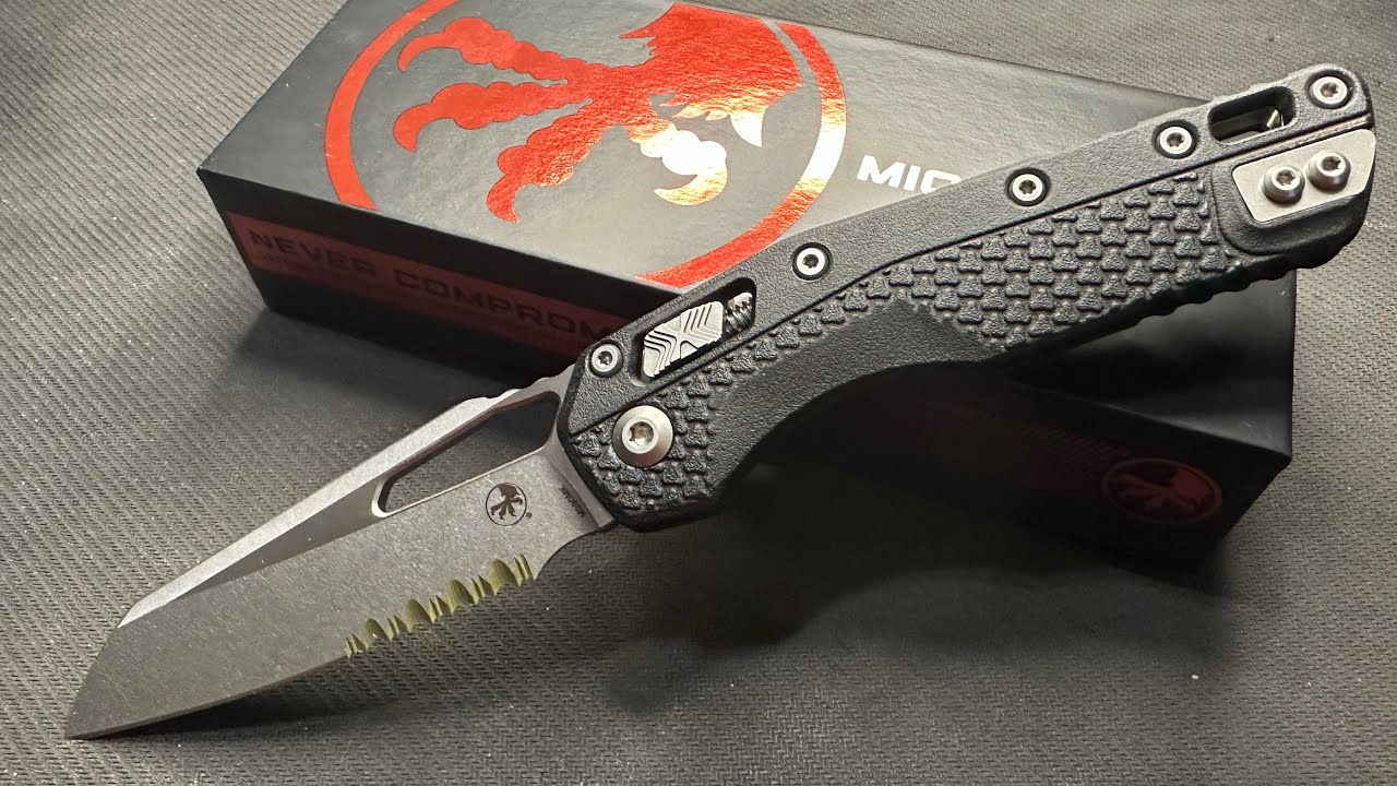 MSI S/E Tri-Grip Polymer Black Apocalyptic Standard - Microtech