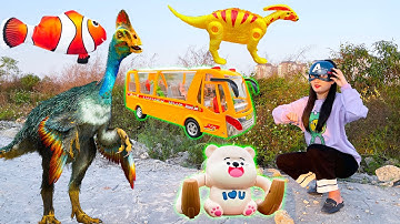 Changcady tìm được mũ của siêu nhân, đấu với khủng long để giải cứu các con vật, con bò - Part 148