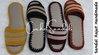 : Crochet Sandals - Sandal Rajut - Sandal Rajut Handmade