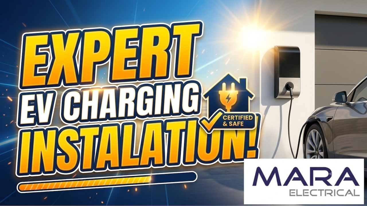 EV charging installation by MARA Electrical in Chester, Queensferry and Deeside