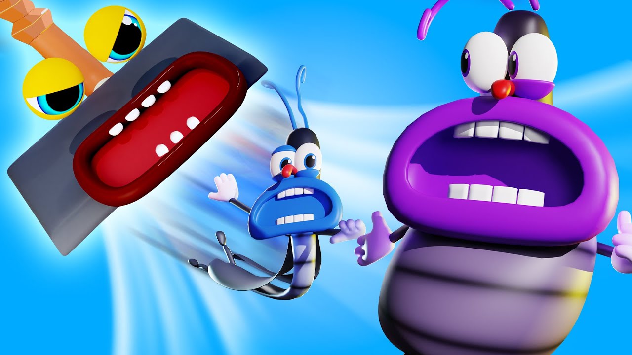Hungry Roaches | D Billions Kids Songs - YouTube