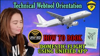 Unified Tutorial || How to book domestic flight using Unified App by Lheen Makulit 1,238 views 3 years ago 8 minutes, 11 seconds