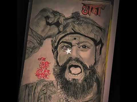 the theme is drawing 💞❤️#art #drawing #sketch #ramji #hanumanji