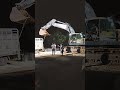 dumper unloading# Volvo Excavator #short video 🚜