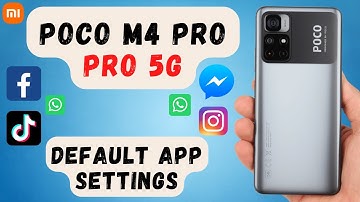 How to Change Default App Settings in Poco M4 Pro – Customize Default Apps 2022