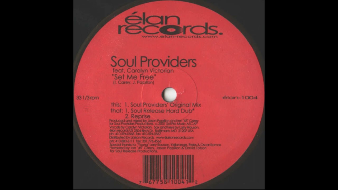 Soul Providers - Set Me Free (Soul Release Hard Dub)