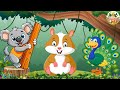 Baby Animal Sounds: Koala Bear, Peacock, Guine Pig, Beaver - Cute Little Animals