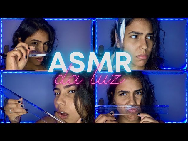 ASMR ANALISANDO A SIMETRIA DO SEU ROSTO!!