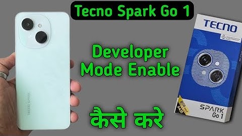 Tecno Spark Go 1 developer option kaise laye, how to activate developer mode in tecno, enable develo