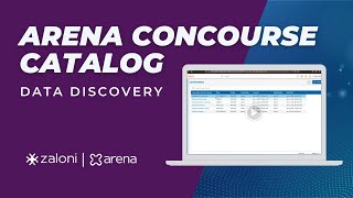 Demo of Data Discovery in Zaloni Arena Concourse